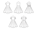 Simplicity Sewing Pattern S9799 CHILDREN'S AND GIRLS' DRESSES