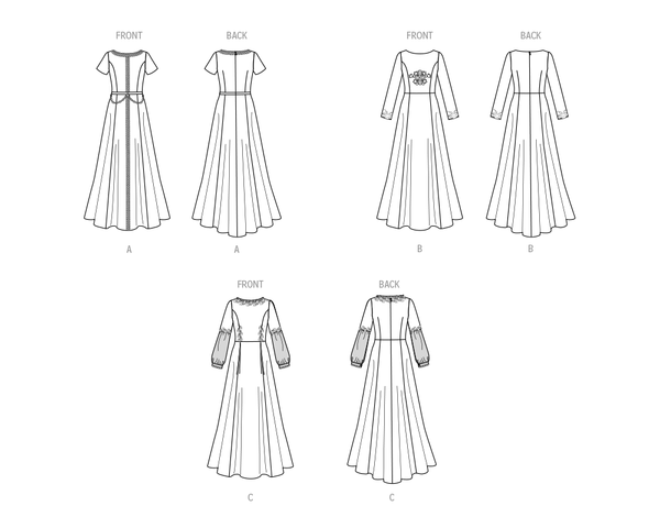 Simplicity Sewing Pattern S9812 MISSES' COSTUMES