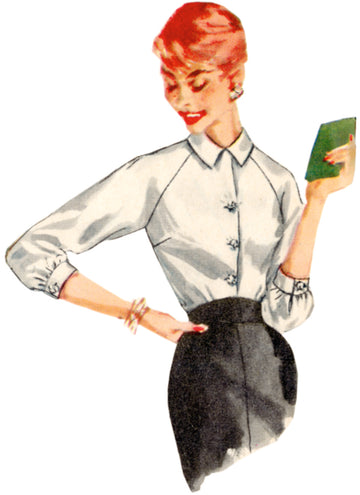 Simplicity Sewing Pattern S9818 MISSES' BLOUSES - 0