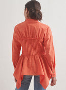 Simplicity Sewing Pattern S9821 MISSES' BLOUSE WITH COLLAR, SLEEVE AND HEMLINE VARIATIONS-7