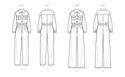 Simplicity Sewing Pattern S9822 MISSES' JUMPSUITS