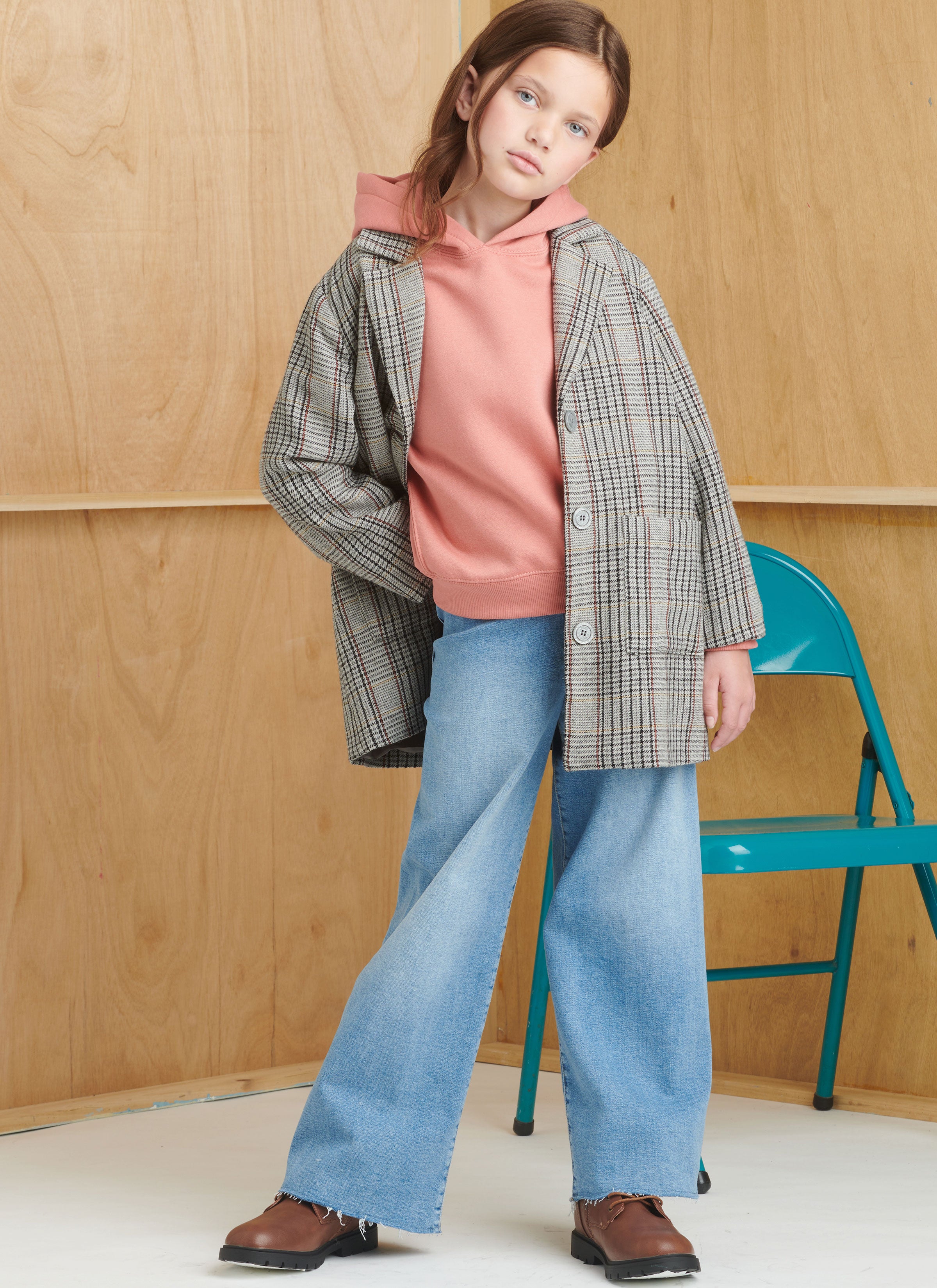 Simplicity Sewing Pattern S9831 CHILDREN'S AND GIRLS' JACKET IN TWO LENGTHS