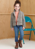 Simplicity Sewing Pattern S9831 CHILDREN'S AND GIRLS' JACKET IN TWO LENGTHS