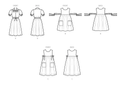 Simplicity Sewing Pattern S9835 MISSES' DRESS AND PINAFORE APRON IN TWO LENGTHS