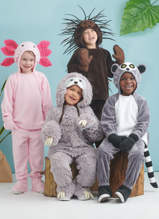 Simplicity Sewing Pattern S9842 CHILDREN'S ANIMAL COSTUMES