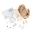 Trimits Needle Felting Kit Ð Sheep, 9x11.5cm, Includes Wool, Needle, Polystyrene Shapes, Instructions