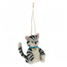 Kit de fieltrado con aguja Trimits: gato, 9 x 11,5 cm, incluye lana, aguja, formas de poliestireno e instrucciones