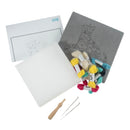 Trimits Needle Felting Kit with Frame Ð Cat, 20.3x20.3cm, Includes Wooden Frame, Felting Tool, Wool, Instructions in EN, FR, GER-2