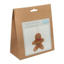 Trimits Needle Felting Kit Ð Christmas Gingerbread Man, 4.5x11.5cm, Includes Wool, Felting Needle, Polystyrene Shapes, and Instructions-3