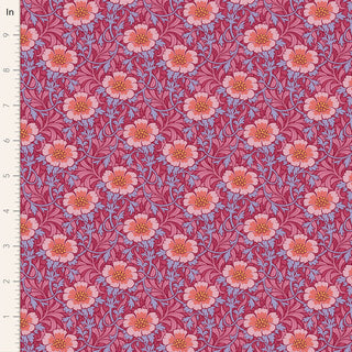 Buy winterrose-hibiscus Tilda Fabrics : 100% Cotton Quilting Hibernation Prints 2023 Collection