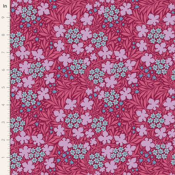 Comprar rosa-vieja-en-flor-de-otono Tilda Fabrics: Colección 2023 de estampados de hibernación para acolchados 100 % algodón