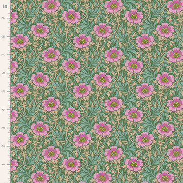 Comprar salvia-de-invierno Tilda Fabrics: Colección 2023 de estampados de hibernación para acolchados 100 % algodón