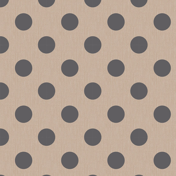 Tilda Chambray Quilting Cotton Fabric with Polka Dots – Sold by the Metre