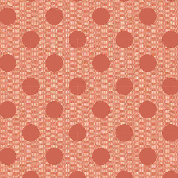 Tilda Chambray Quilting Cotton Fabric with Polka Dots – Sold by the Metre