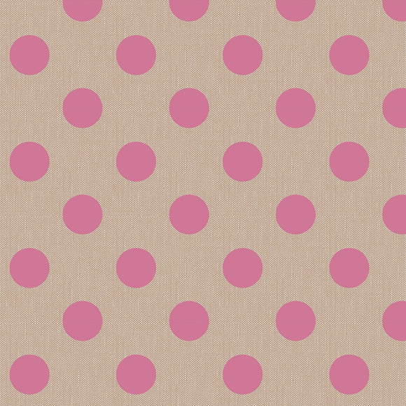 Tilda Chambray Quilting Cotton Fabric with Polka Dots – Sold by the Metre