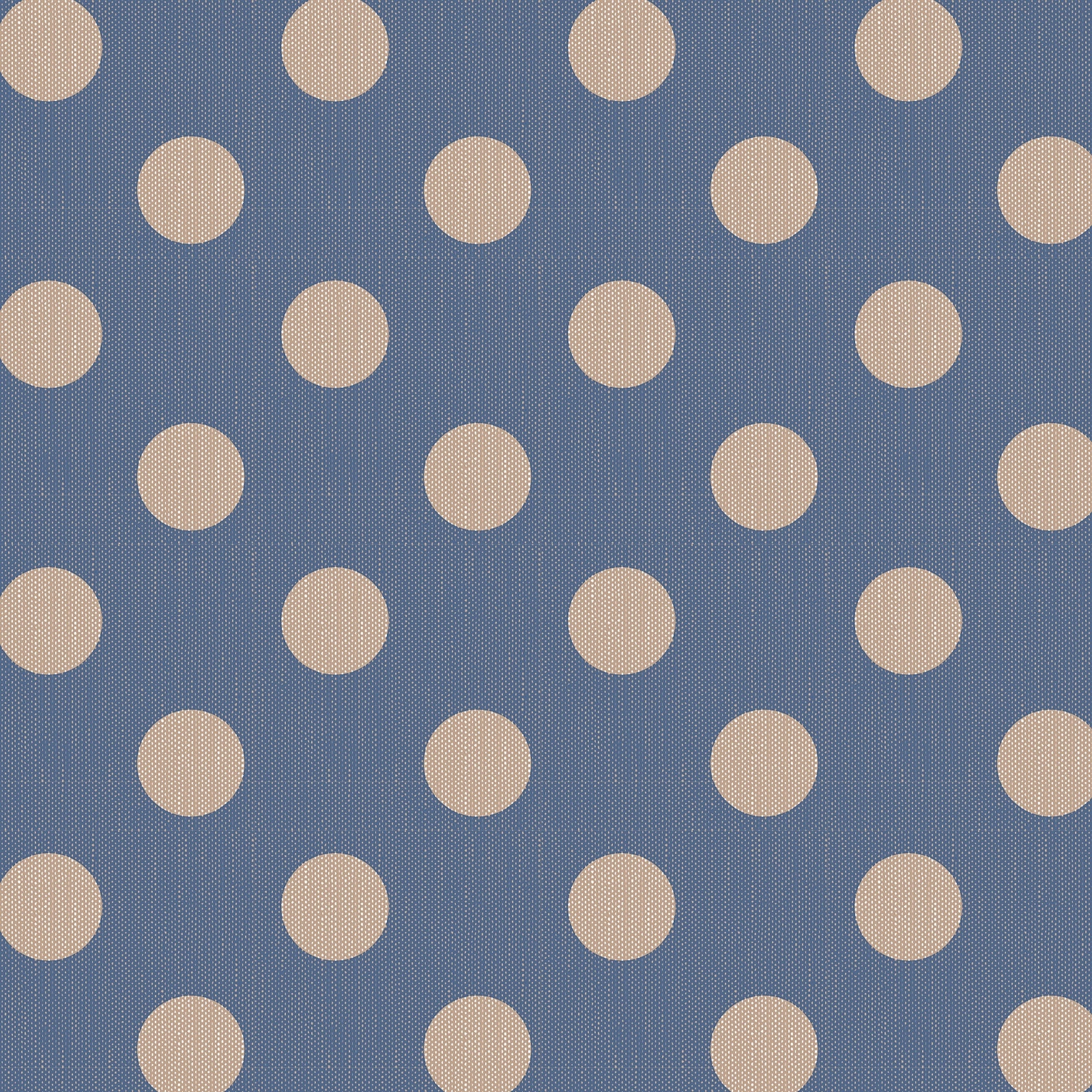 Tilda Chambray Quilting Cotton Fabric with Polka Dots – Sold by the Metre