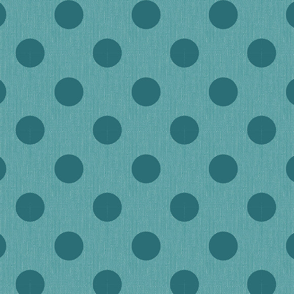 Tilda Chambray Quilting Cotton Fabric with Polka Dots – Sold by the Metre