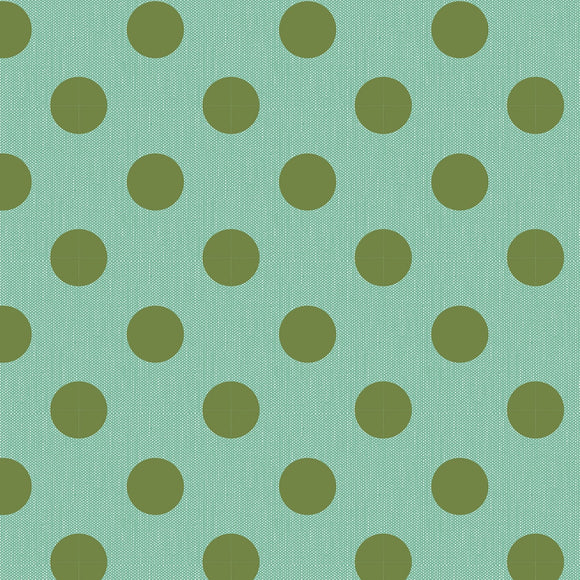 Tilda Chambray Quilting Cotton Fabric with Polka Dots – Sold by the Metre