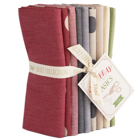 Tilda Chambray WINTER Fat Quarter Bundle  – Premium Quilting Cotton Fabric by Tilda
