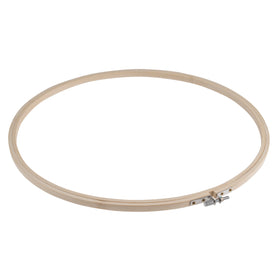 Trimits Embroidery Hoop Bamboo: 35.6cm or 14in - Embroider Hoops