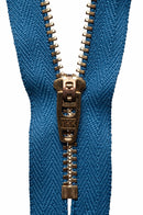 Cremallera de latón para jeans YKK: 15 cm-7