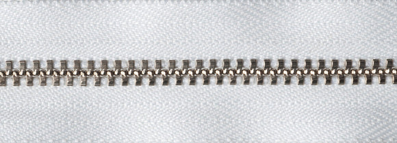 YKK Metal Trouser Zip: 18cm