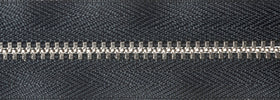 YKK Metal Trouser Zip: 15cm