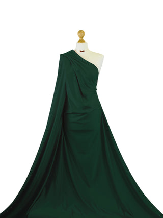 Compra bottle-green Costume da bagno lucido in tessuto elasticizzato a 4 vie