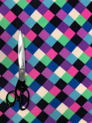 Printed Polar Fleece Fabric Skull Prints-25