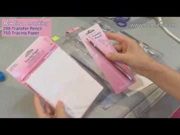 Papel de calco Hemline: liso: 76 x 102 cm - 0