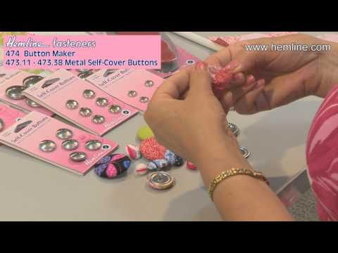 Hemline Self-Cover Button Maker Tool-2