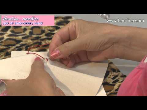 Hemline Hand Sewing Needles: Curved Set: 3 Pieces - 0