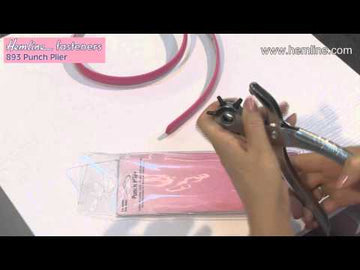 Alicates para perforar dobladillos: 6 orificios - 0