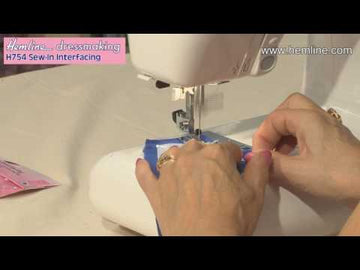 Hemline Interfacing: Sew-In: 1m x 1m: Medium-Firm Weight: White - 0