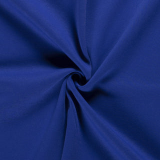 Compra blu-reale Tessuto felpato in cotone felpato anti pilling