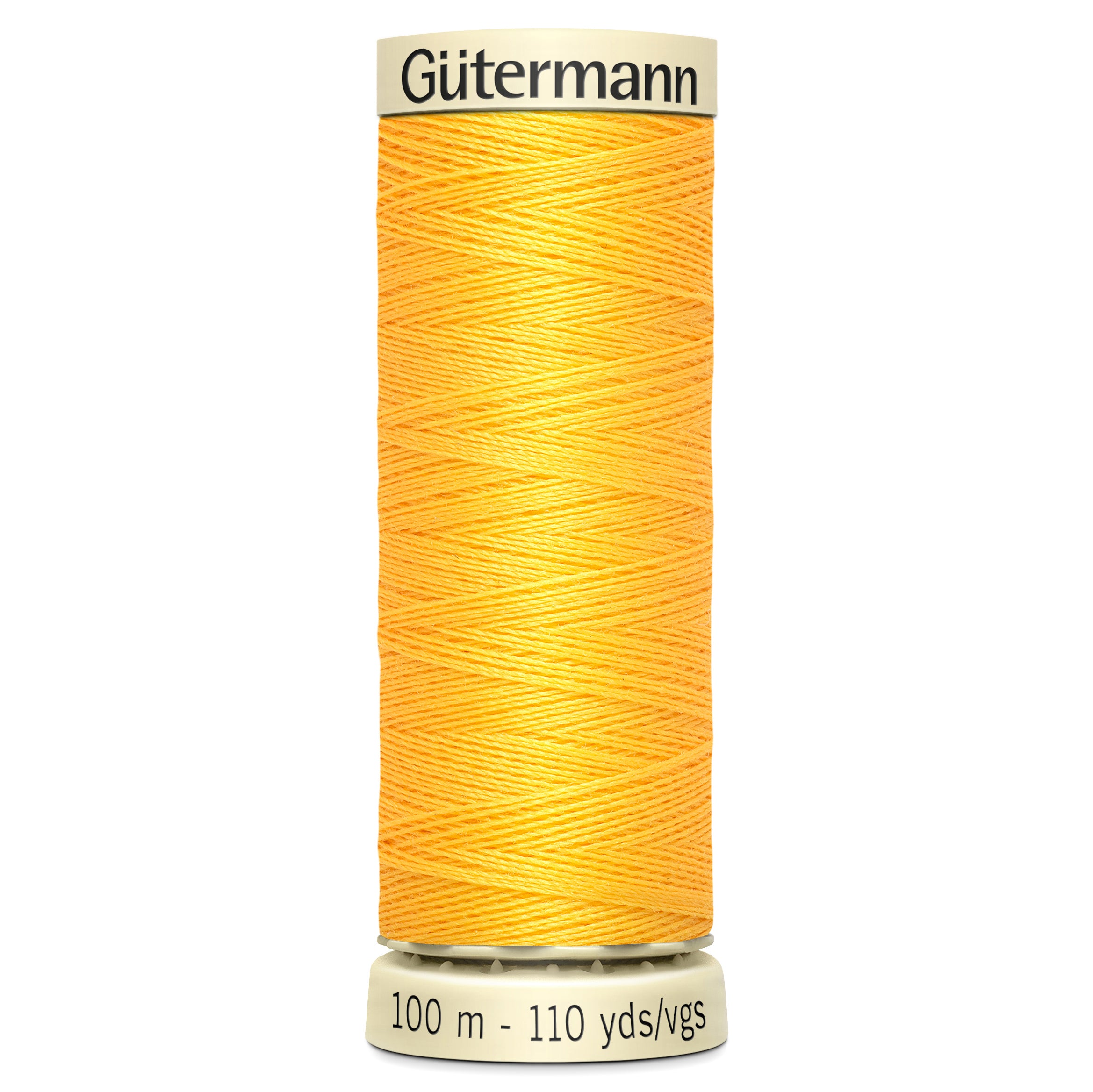 Bobina de hilo de coser Gutermann Sew All 100m (Tonos de naranja y amarillo)