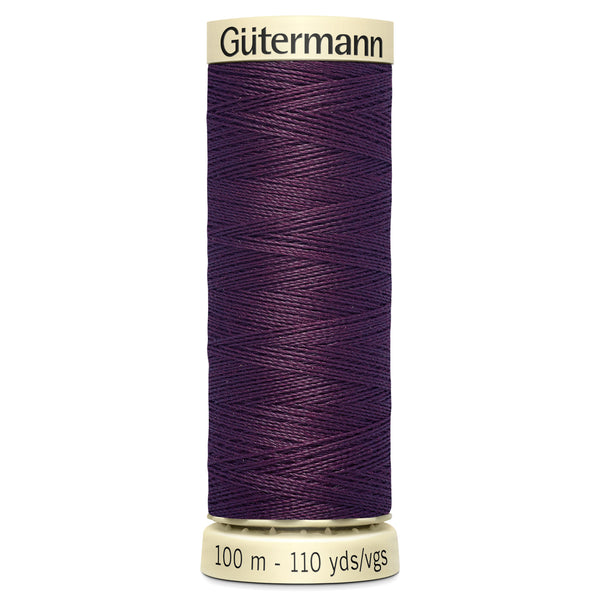 Bobina de hilo de coser Gutermann Sew All 100m (tonos de rojo, rosa y morado)