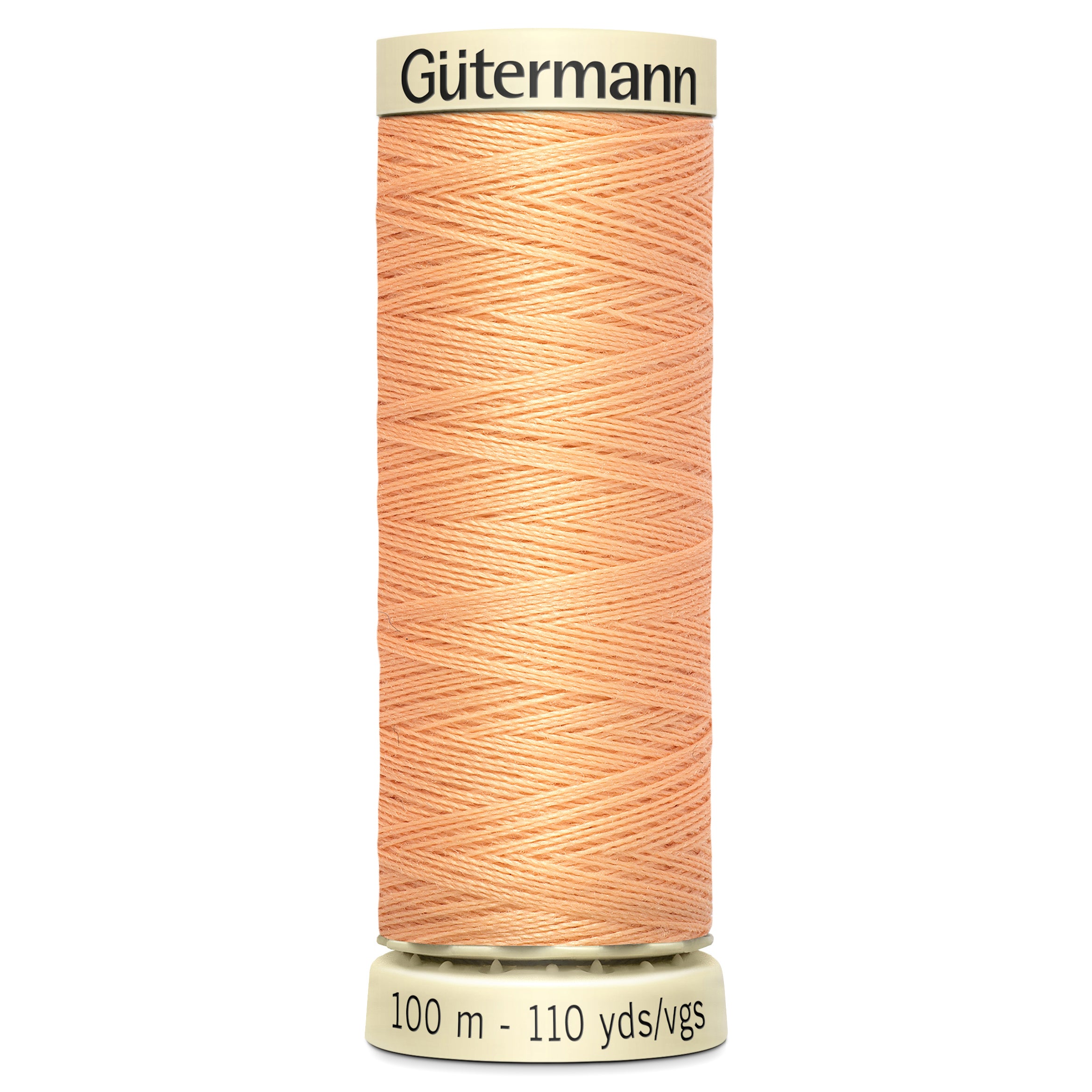 Bobina de hilo de coser Gutermann Sew All 100m (Tonos de naranja y amarillo)