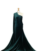 Velour Velvet 4 Way Stretch Fabric-3