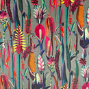 Printed Velvet Upholstery Curtain Fabric-6