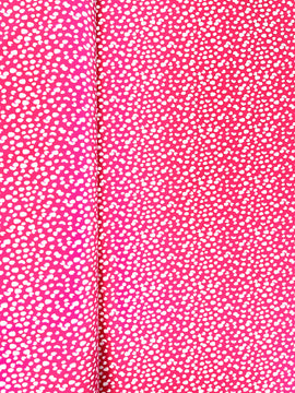 Buy cerise-dalmatian Printed Swimwear 4 Way Stretch Fabric