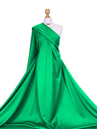 Compra smeraldo Tessuto Jersey elasticizzato Ponte Roma