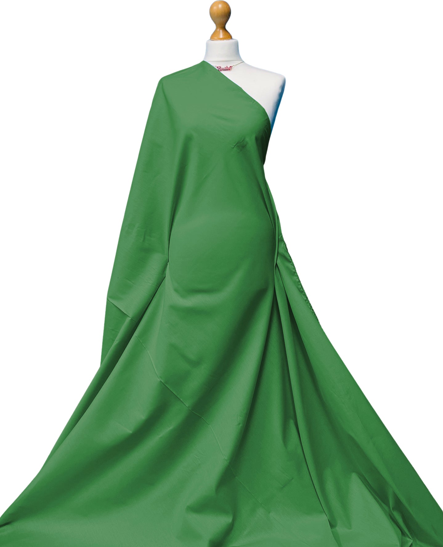 Comprar verde-esmeralda Tejido Popelín 100% Algodón