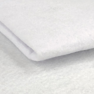 Buy white Craft Felt Fabric EN71 Certified