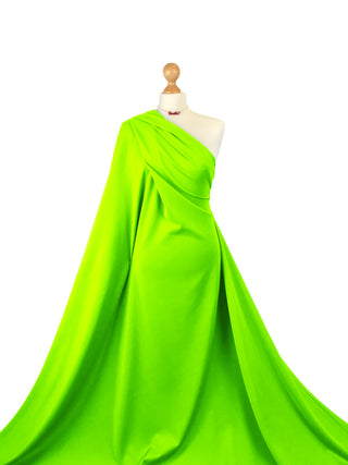 Compra flo-verde Tessuto in jersey elasticizzato a 4 vie in crêpe Scuba