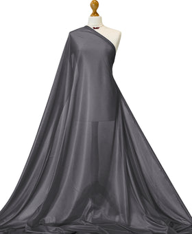 Kopen grijs Charmeuse voeringstof - 2-weg rekbare polyester voeringstof per meter