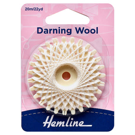Hemline Darning Wool: 20m - Threads