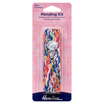 Hemline Mending Kit de trenzas / Kit de reparación de ropa