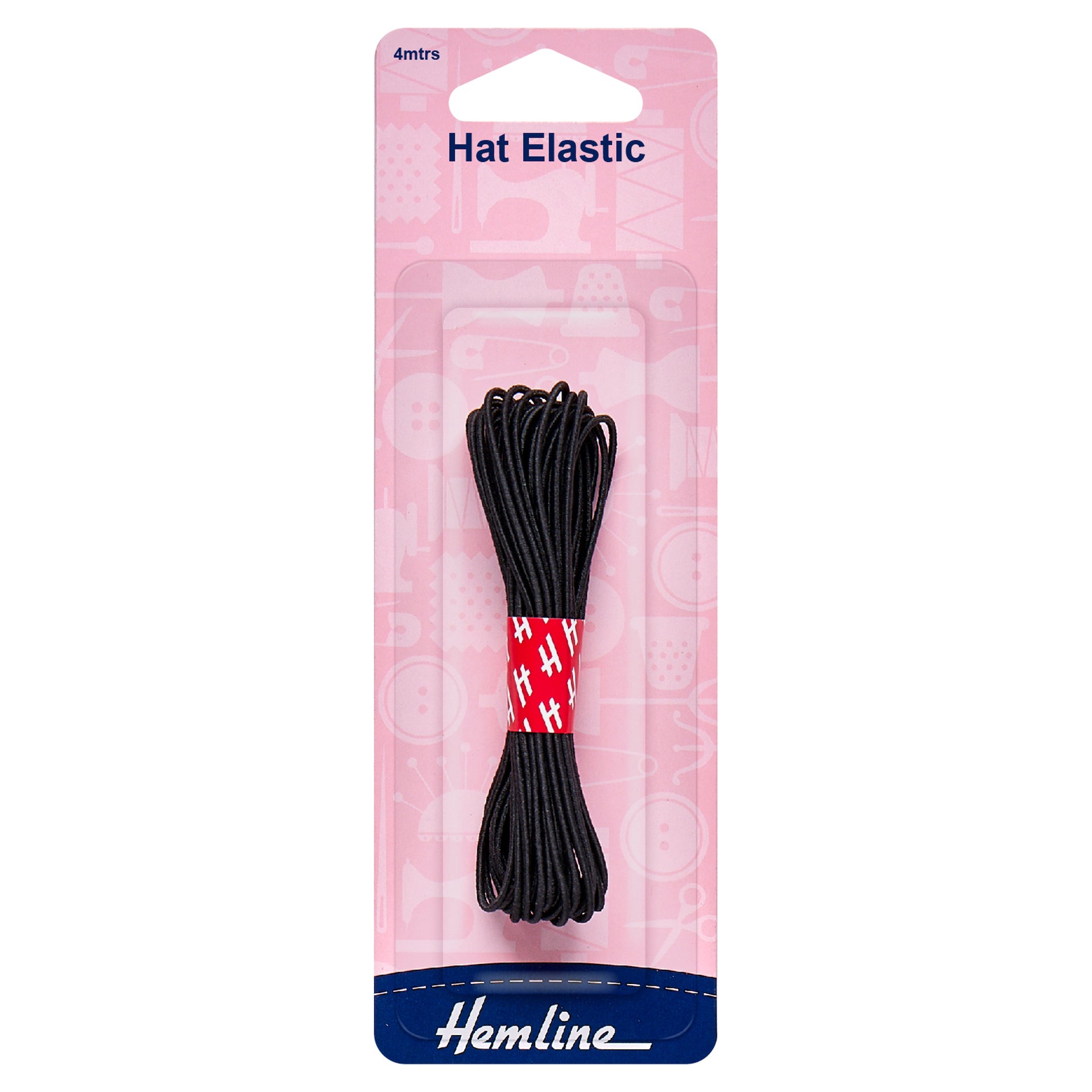 Hemline Hat Elastic: 4m x 1.3mm