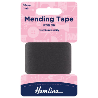 Comprar dark-grey Hemline Iron-On Mending Tape: 100cm x 38mm